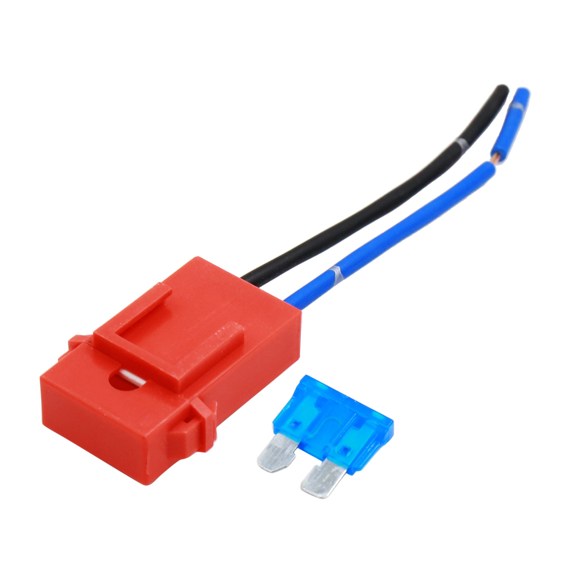 Universal DC 32V Waterproof Car In Line Blade Style Fuse Holder w 15A Fuse