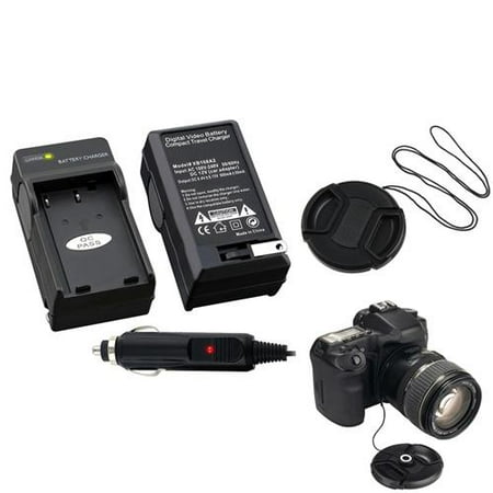 Nikon D40 Body - Insten battery Charger For nikon D3X D40 D40X D5000+Cap+Keeper