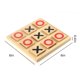 thumbnail image 5 of Wooden Tic-Tac-Toe Board Game Funny Interactive Tabletop Game Toy Birthday Christmas Gift, 5 of 5
