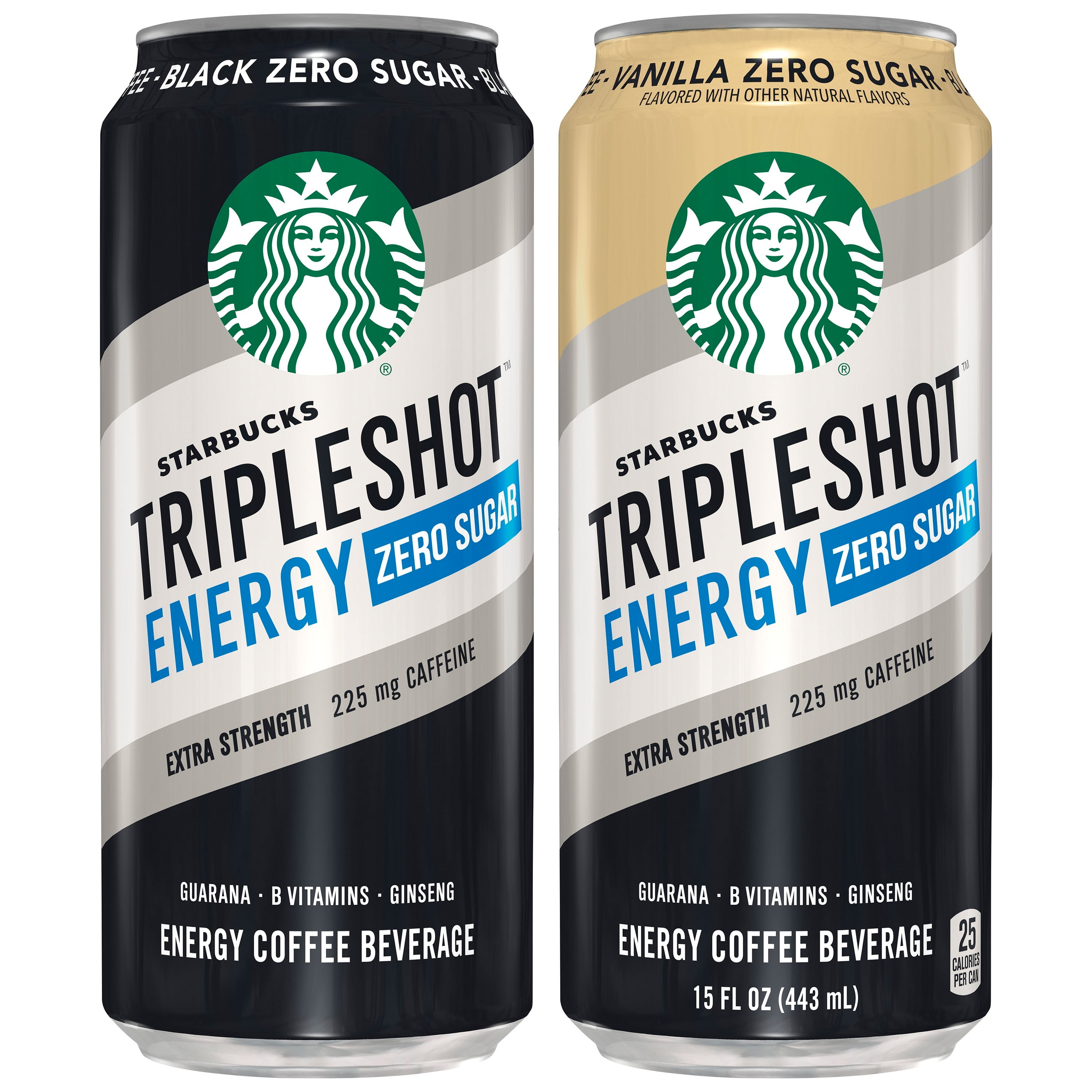 (12 Pack) Starbucks Tripleshot Energy Zero Sugar Variety Pack Extra