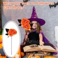 thumbnail image 3 of putnchl Feltree Halloween Decorations 10 Pieces Faux Rose With Eyeballs, 3 of 4