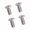 4, variant on 93600-06014-0H Stainless Steel Brake Disc Rotor Fixing Screws Corrosions Resistant For Automotive Repair