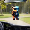 thumbnail image 4 of BNNG Funny Car Hanging Ornament Dog, Car Pendant Mirror Accessories for Car Interior Ornaments,Gardening Hanging Car Rearview Mirror Pendant Ornament Swinging Car Ornament, 4 of 4