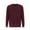 Burgundy, variant on Krumba Mens Big Tall Sweater Cotton Oversized Long Sleeve Kintted Light Causal Plus Pullovers Burgundy 2XL