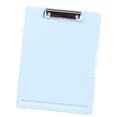 thumbnail image 3 of Portapapeles con almacenamiento tamaño A4 organizador de portapapeles carpeta de archivos plegable enfermería Azul claro, 3 of 8