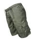 thumbnail image 5 of Pantalones cortos deportivos para hombre Pantalones sueltos casuales Pantalones de trabajo cortos de verano, verde militar, S Methold AP002304-07, 5 of 6