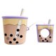 thumbnail image 1 of Funda Protectora De Silicona Compatible Con Airpods 1/2 Perla Forma De Té De La Leche Funda Protectora Inalámbrica Para Auriculares Funda Anticaída Moyic EL016884-02, 1 of 5