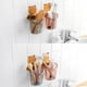 thumbnail image 5 of Yuarrent Taza montada en la pared para afeitadora de cepillos, tazas autoadhesivas de dibujos animados, soporte para cepillo de con Type2 NO2, 5 of 6