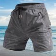 thumbnail image 2 of Men's Athletic Shorts Men's Workout Gym Shorts Athletic Shorts Men's Summer Beach Shorts Quick Dry Athletic Workout Gym Shorts Casual Short Pants Gym Shorts, 2 of 5