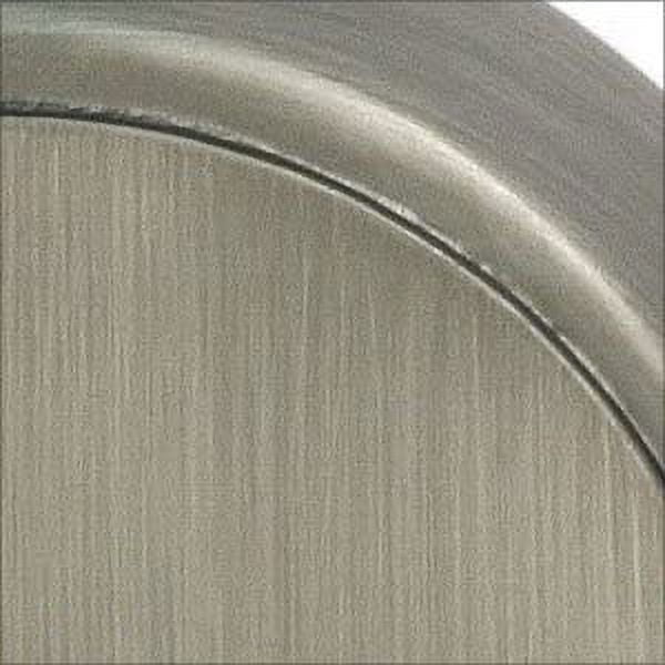Emtek 2211US15A Round Flush Pull, Antique Nickel