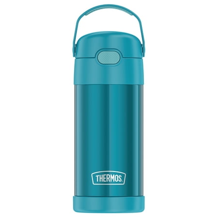 Thermos F4100TL6 12 Ounce Funtainer Vacuum-Insulated Stainless Steel Bottle (Teal)