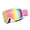 White pink, variant on Yihuala Snowboard Goggles Ski Goggles Double Layers Snowboard Glasses Windproof Snow Goggles for Skiing Snowboarding