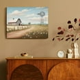 thumbnail image 4 of Fenyluxe Country Barn Windmill Theme Canvas Prints Wall Art for Home Decor, Kitchen and Bedroom - Ready To Hang Wall Pictures 16x12in, 4 of 6
