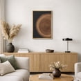 thumbnail image 5 of Framed Canvas Print Tree Ring Wall Art Rustic Nature Decorative for Living Room Bedroom - 16"x24" NATURAL, 5 of 8