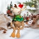 thumbnail image 1 of Muñeco de ciervo para Navidad, decoración de centro comercial, juguetes y adornos, regalos de Papá Noel, figura de cerámica hecha a mano, decoración festiva para el hogar, adorno navideño, 1 of 9