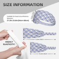 thumbnail image 2 of Plaid flowers Headbands for Women Men, Workout Elastic Sweat Band for Yoga Running Cycling Gym Exercise Non Slip Head Bands for Women's Hair, 2 of 5