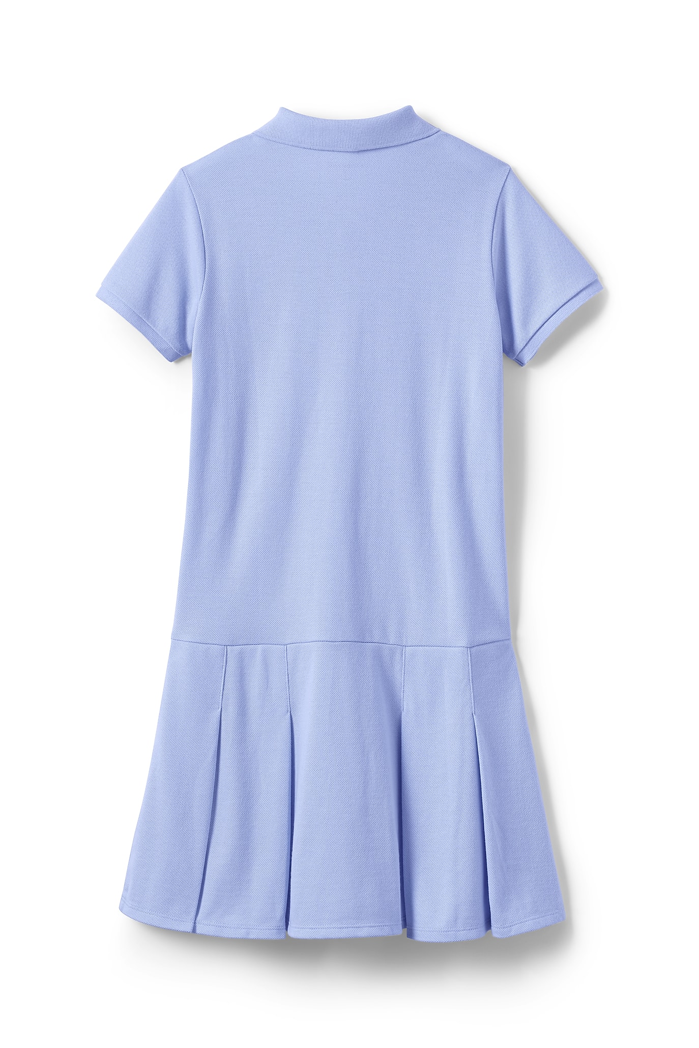 Lands' End Girls School Uniform Short Sleeve Mesh Polo Dress (Little Girls & Big Girls) - image 2 of 2