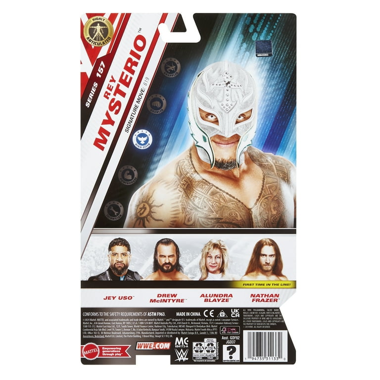 Rey Mysterio - WWE Main Event 157 Mattel WWE Toy Wrestling