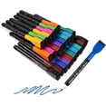 thumbnail image 1 of shiyou-Magnetic Dry Erase Markers Fine Tip, Whiteboard Markers with Eraser, 24 Count Colorful Fine Point for Kids, Low Odor Thin Dry Erase Markers for Calendar Boards, 1 of 4