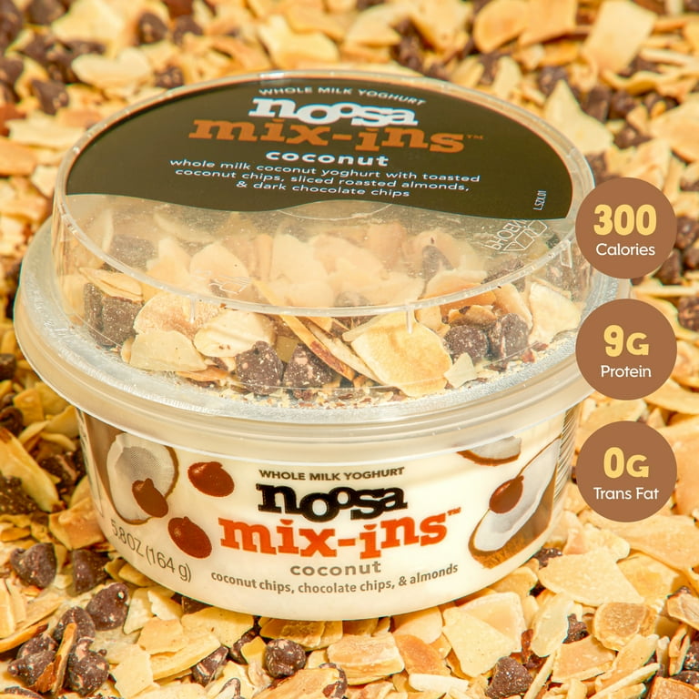 Noosa Yoghurt, Mates Whole Milk Yogurt & Crunchies, Coconut Almond