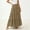 *Army Green, variant on Women's Elastic High Waist Tiered Flowy Maxi Skirt,Casual A Line Long Swing Skirt Pink,Women's Plus XXL