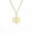 Gold, variant on Women's Snowflake Pendant Necklace Accessories Neck