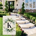 thumbnail image 4 of Crowned Beauty Monogram Letter K Garden Flag Floral 12x18 Inch Double Sided for Outside Small Burlap Family Last Name Initial Yard Flag CF773-12, 4 of 13