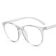 thumbnail image 1 of Las Gafas De Moda Redondas Para Mujeres De Los Hombres De La Cara Grande Era Delgada Luz Plana Transparente Retro Salvaje Marco De Se Puede Equipar Con Miopía Anteojos, 1 of 4