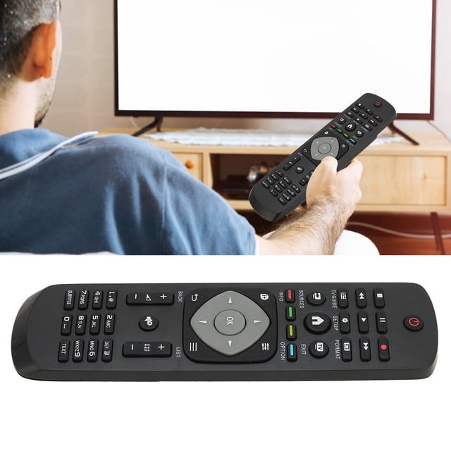 Control Remoto De TV ANGGREK Reemplazo De Control Remoto ABS Para 50PFH4009