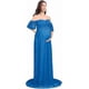thumbnail image 1 of Women Maternity Dress, Ladies Maternity Lace Dress Off Shoulder Dress Pregnant Elegant Photography, 1 of 4