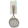 thumbnail image 2 of Martha Stewart Slotted Spatula, Taupe, 2 of 2