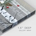 thumbnail image 4 of Birch Birds I- Gallery Wrapped Canvas, 4 of 9