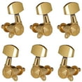 thumbnail image 1 of maskred String Tuning Pegs Tuners Machine Heads For Folk Electric Guitar Parts Gold 3 right 3 left, 1 of 1