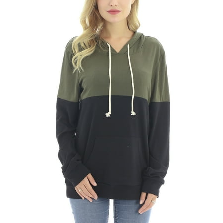 

Bearsland Female Long Sleeve Maternity Nursing Sweatshirt Casual Breastfeeding Hoodie