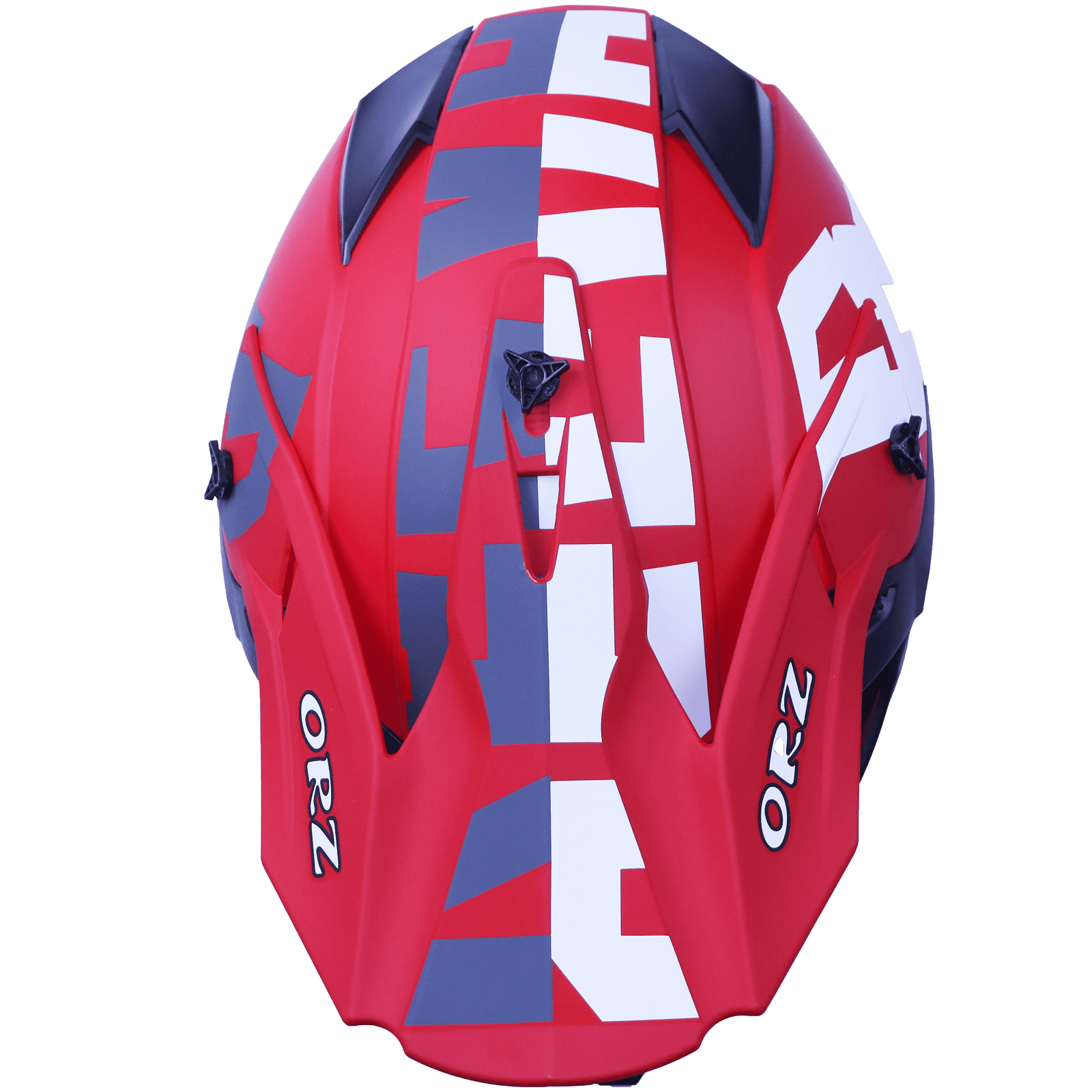 Motorcycle Full-Face Adult Helmet, DOT Approved Motocross ATV Offroad Dirt Bike Helmet, L Size, Red