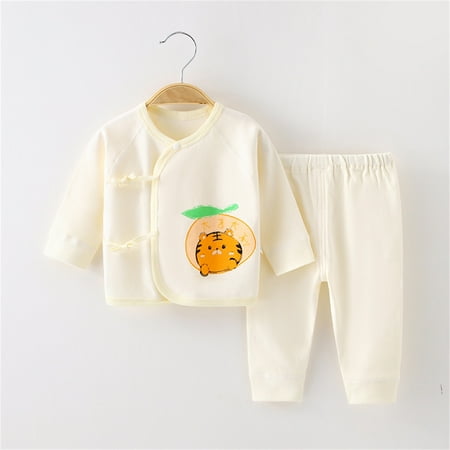 

kpoplk Holiday Baby Boy Outfit Toddler Infant Toddler Baby Boy Short Sleeve Fox Cartoon T-Shirt Top + Cotton Shorts Pants Summer Outfit(Yellow)