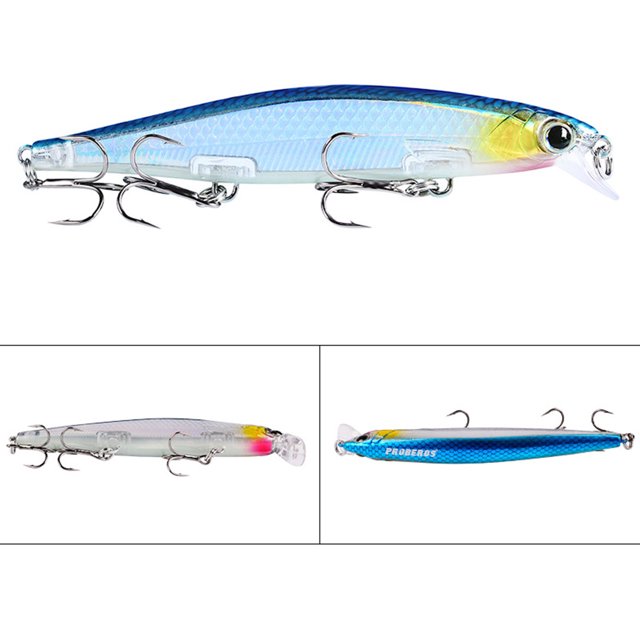 Equipo de pesca al aire libre, cebo de plástico de simulación, equipo de pesca de peces falsos, suministros de accesorios de pesca Wmkox8yii jkg993