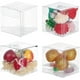thumbnail image 1 of Paquete de 60 cajas de plástico transparente de 2 x 2 x 2 pulgadas para regalos de boda, dulces, chocolates y otros pequeños obsequios o accesorios., 1 of 9