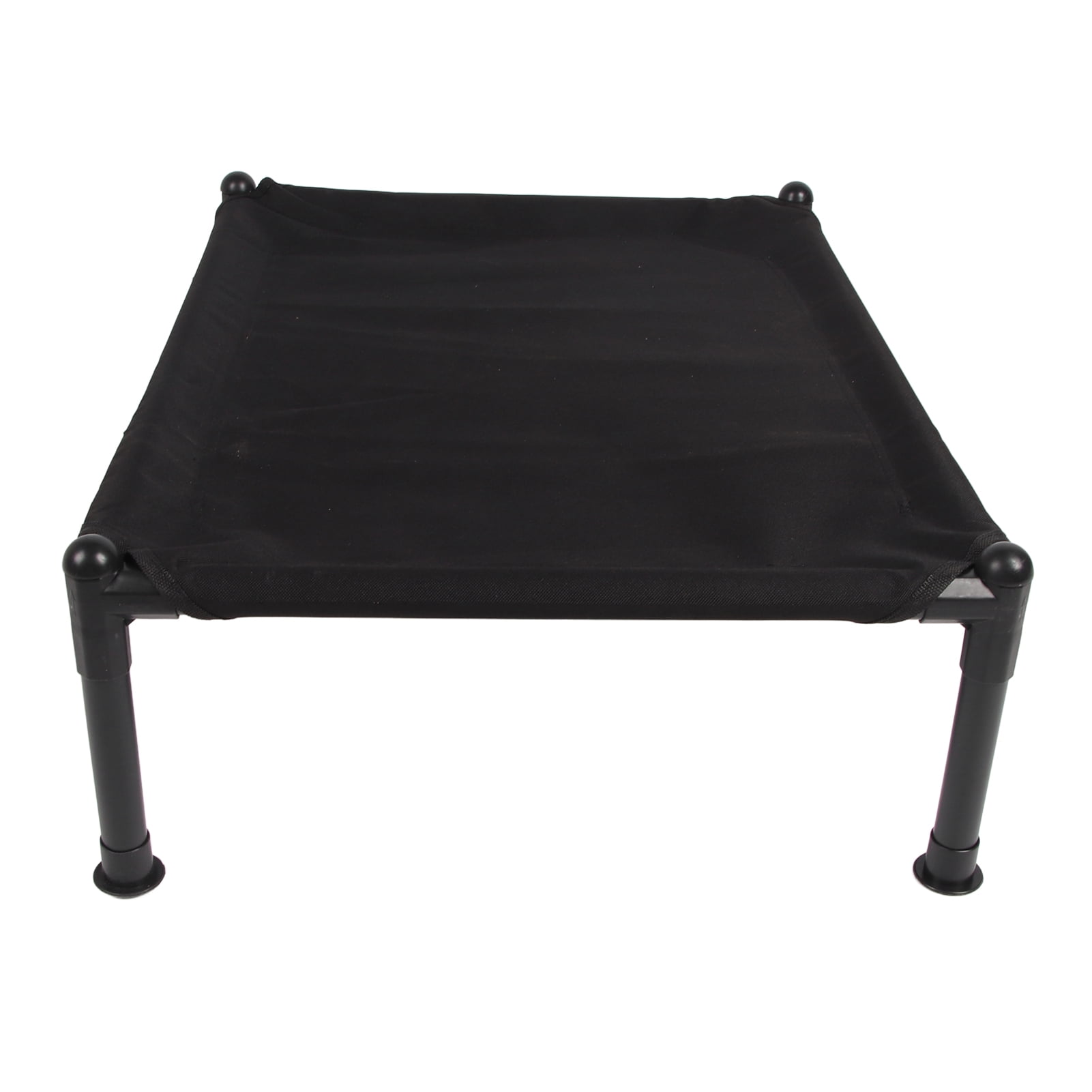 Nieyigj Elevated Dog Bed Detachable Washable Outdoor Dog Cot Bed With Frame Indoor Outdoor Large 26.8 inches / 68 cm Black
