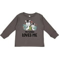 thumbnail image 3 of Inktastic Zebra My Nanny Loves Me Boys or Girls Long Sleeve Toddler T-Shirt, 3 of 5