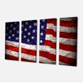 thumbnail image 3 of Design Art - Large American Flag Watercolor, 3 of 3