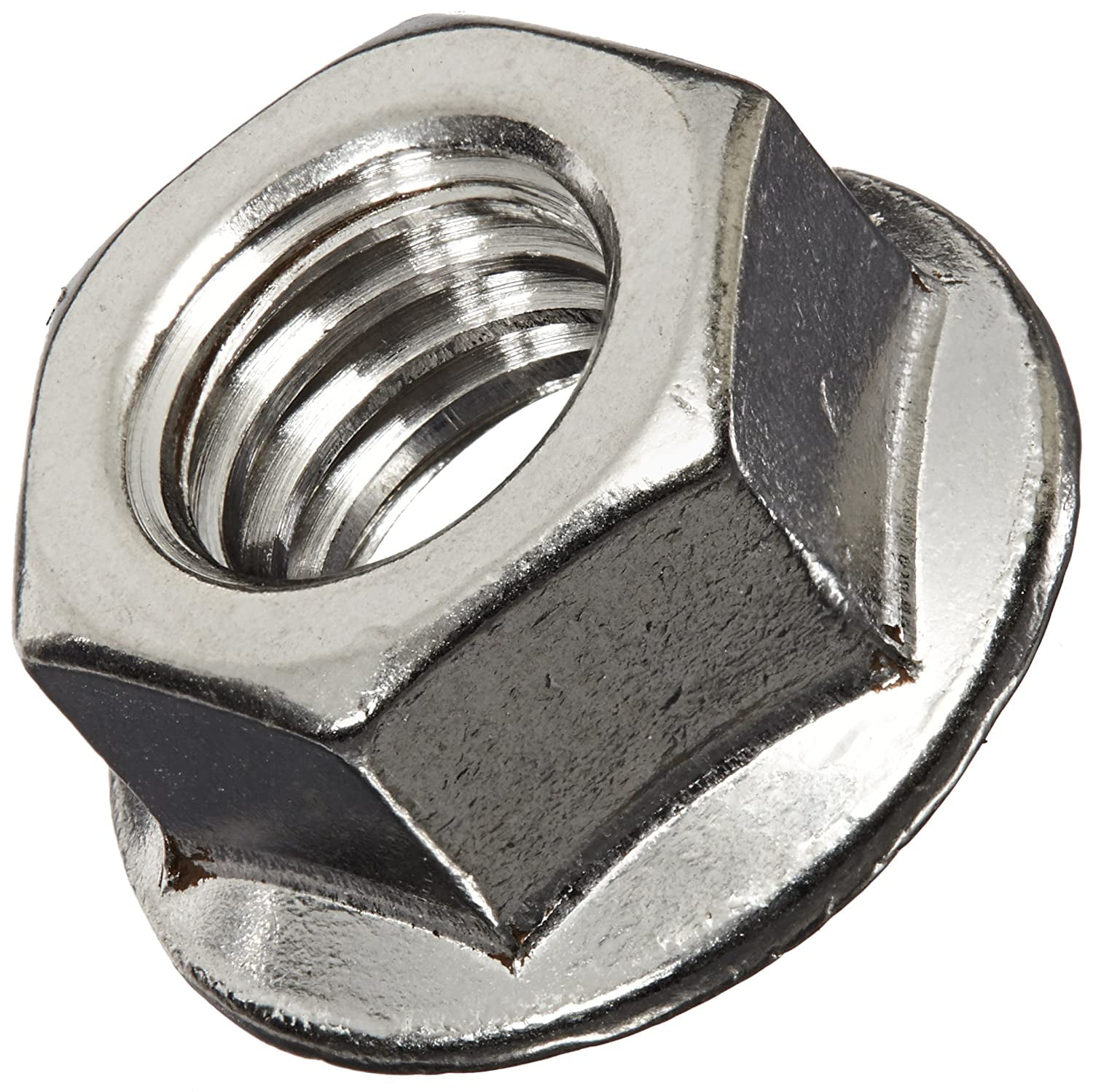 5/16-24 Stainless Steel Flange Nuts Serrated Base Lock Anti Vibration Qty 10 