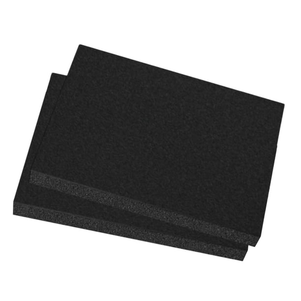 2 piezas de láminas de espuma de poliuretano, accesorios de amortiguación suave, multifuncionales para 40x33x5cm