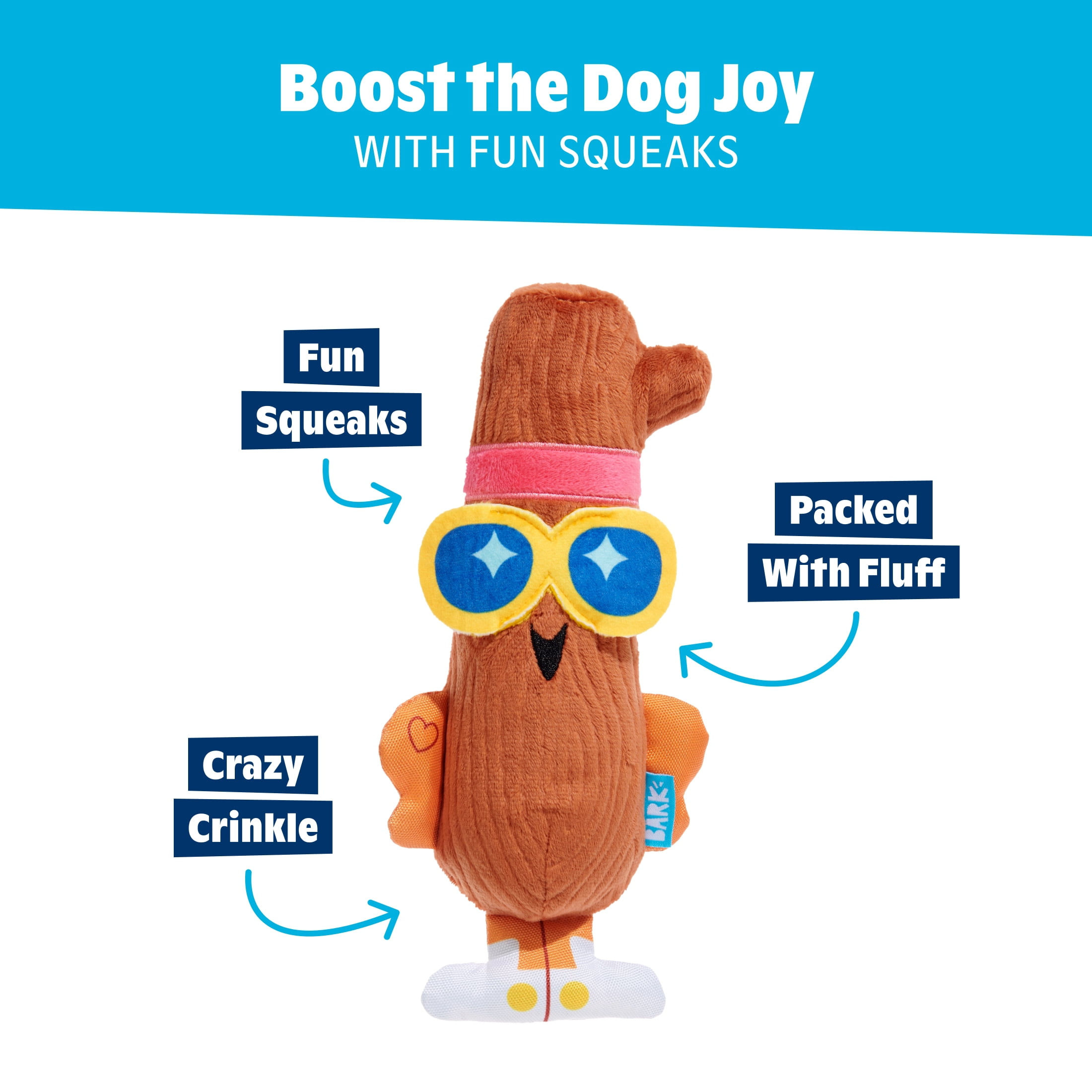 Hunk Stickman Tough Dog Chew Toy
