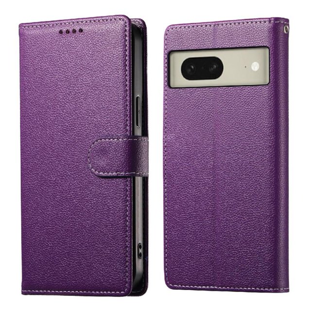 Funda para FOXDOCK Google Pixel 8– Cuero Premium, 3 ranuras para tarjetas, Protección contra impactos