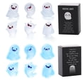 thumbnail image 3 of Halloween Tabletop Ornament,Mini Luminous Ghost Figurine with Safe Break Resistant Structure,Indoor Desktop Decor for Halloween Party Household Room Layout, 3 of 5