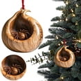 thumbnail image 4 of Adornos Rústicos Colgantes Adorno Navidad Patrón 2D Acrílico para Decoraciones Árboles, 4 of 9