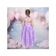 thumbnail image 5 of Sunny Fashion Girls Halter Dress Lavender Pleated Mermaid Sequin Party Tulle 8 Years, 5 of 8