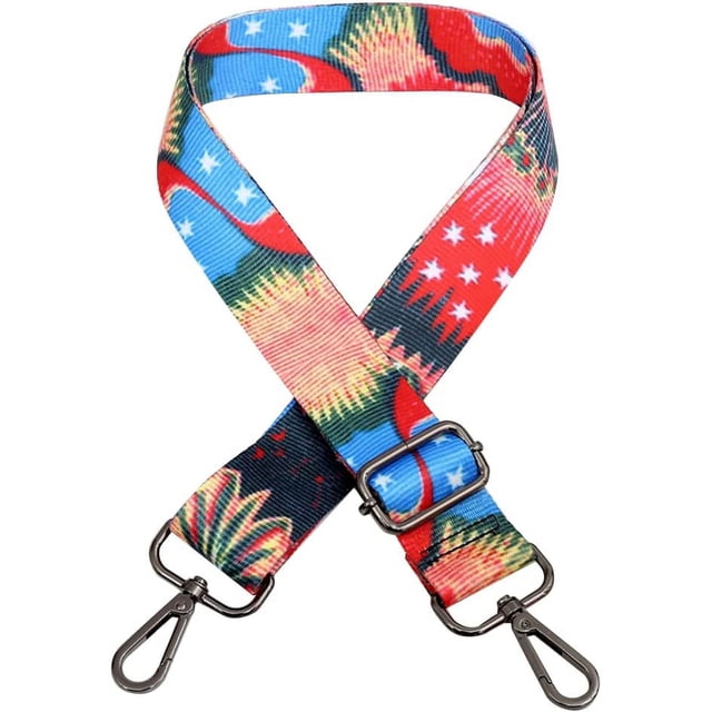 HUGFEGWE Bohemian Wide Shoulder Strap Replacement Shoulder Belt Fashion Adjustable Shoulder Strap Bags Crossbody Bag Handbag Strap CJB91-98666