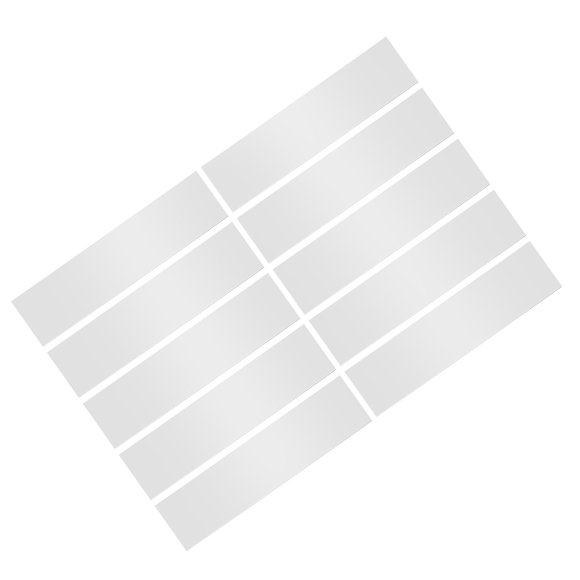 Uxcell 304 Stainless Steel Shims 12"x3"x0.024" Metal Strips Sheet 10Pcs